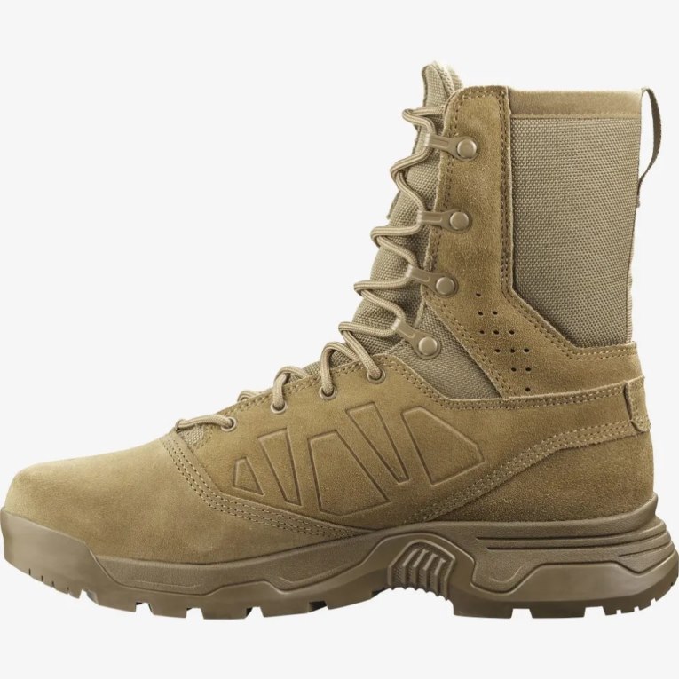 Botas Tácticas Salomon Guardian Hombre Marrom | MX VEKN869